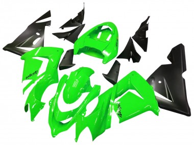 Carenagens Moto Kawasaki ZX10R 2004-2005 - Verde Preto Ninja