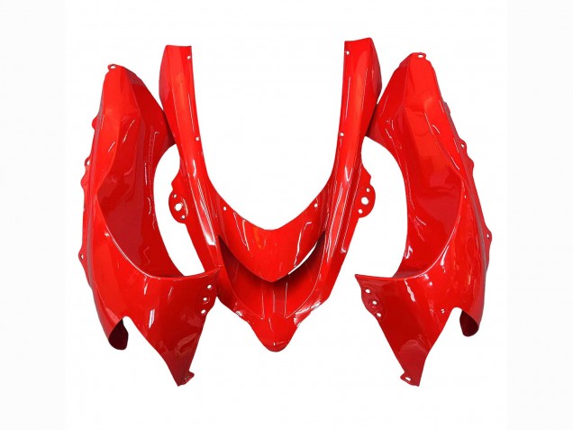 Carenagens Moto Kawasaki ZX10R 2004-2005 - Vermelho Preto Ninja
