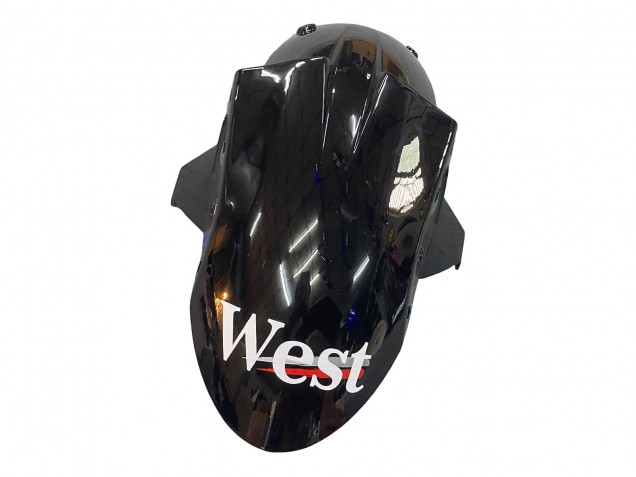 Carenagens Moto Kawasaki ZX10R 2004-2005 - Branco Preto West Ninja