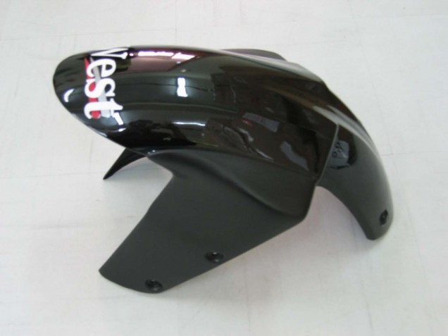 Carenagens Moto Kawasaki ZX10R 2004-2005 - Branco Preto West Ninja