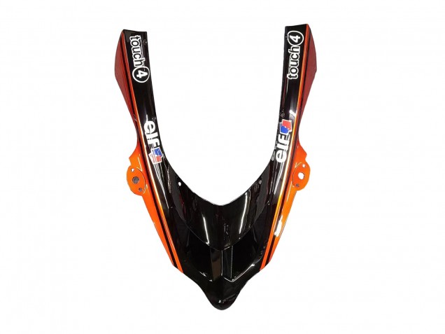 Carenagens Moto Kawasaki ZX10R 2004-2005 - Burnt Laranja Preto Monstro Elf