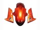Carenagens Moto Kawasaki ZX10R 2004-2005 - Burnt Laranja Preto Monstro Elf