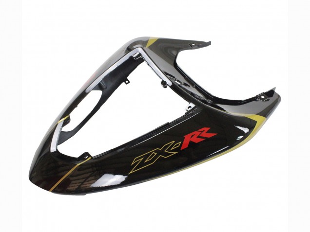 Carenagens Moto Kawasaki ZX10R 2006-2007 - Preto Vermelho Ouro BACARDI