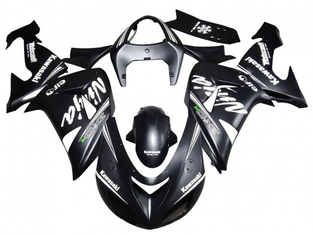Carenagem Moto Kawasaki ZX10R 2006-2007 - Preto Fosco