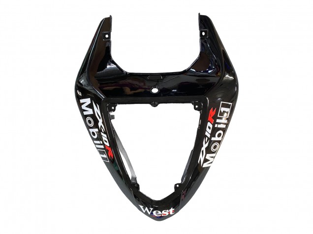 Carenagens Moto Kawasaki ZX10R 2006-2007 - Preto Brilhante Branco West