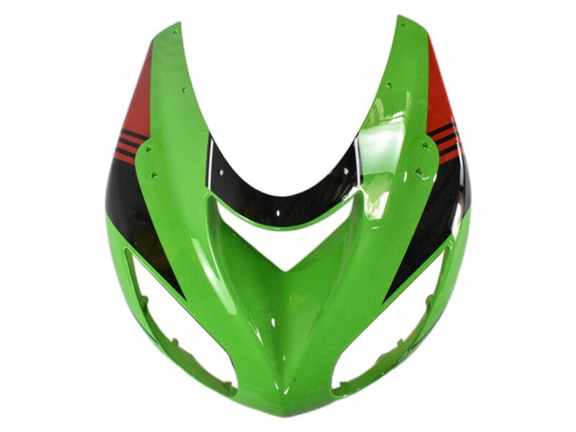 Carenagens Moto Kawasaki ZX10R 2006-2007 - Verde Cinzento Vermelho Preto Amarelo