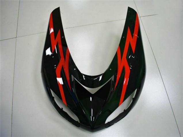 Carenagens Moto Kawasaki ZX10R 2006-2007 - Preto Brilhante Vermelho