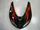 Carenagens Moto Kawasaki ZX10R 2006-2007 - Preto Brilhante Vermelho