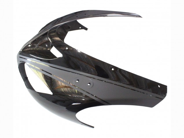 Carenagens Moto Kawasaki ZX10R 2006-2007 - Preto Fosco Preto Brilhante