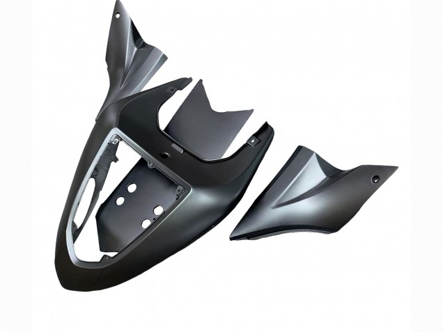 Carenagens Moto Kawasaki ZX10R 2006-2007 - Cinzento Amarelo Preto Brilhante Monstro Elf