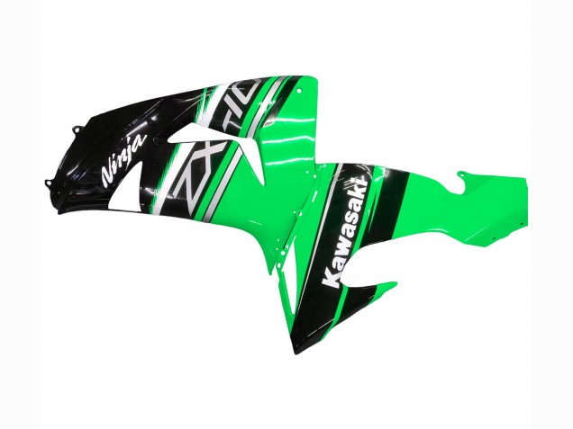 Kits Carenagem Moto Kawasaki ZX10R 2006-2007 - Verde Branco Preto