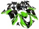 Carenagens Moto Kawasaki ZX10R 2006-2007 - Verde Preto Elf Touch4 3M