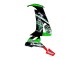 Carenagens Moto Kawasaki ZX10R 2008-2010 - Verde Branco Vermelho Preto Monstro Elf 66