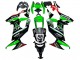 Carenagens Moto Kawasaki ZX10R 2008-2010 - Verde Branco Vermelho Preto Monstro Elf 66