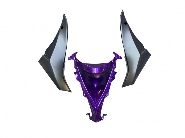 Carenagens Moto Kawasaki ZX10R 2008-2010 - Roxo Preto