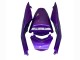 Carenagens Moto Kawasaki ZX10R 2008-2010 - Roxo Preto