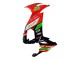 Carenagens Moto Kawasaki ZX10R 2008-2010 - Vermelho Verde Preto