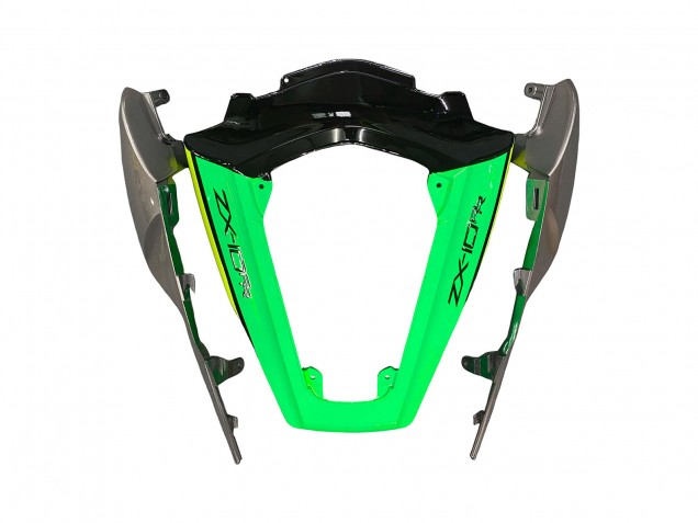 Carenagens Moto Kawasaki ZX10R 2011-2015 - Verde Amarelo Preto Branco Elf Monstro