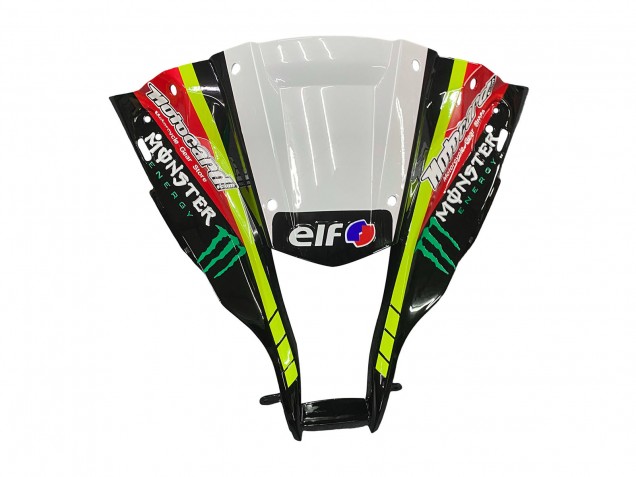 Carenagens Moto Kawasaki ZX10R 2011-2015 - Verde Amarelo Preto Branco Elf Monstro