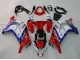 Carenagens Moto Kawasaki ZX10R 2011-2015 - Branco Azul Vermelho Preto SBK Maxxis