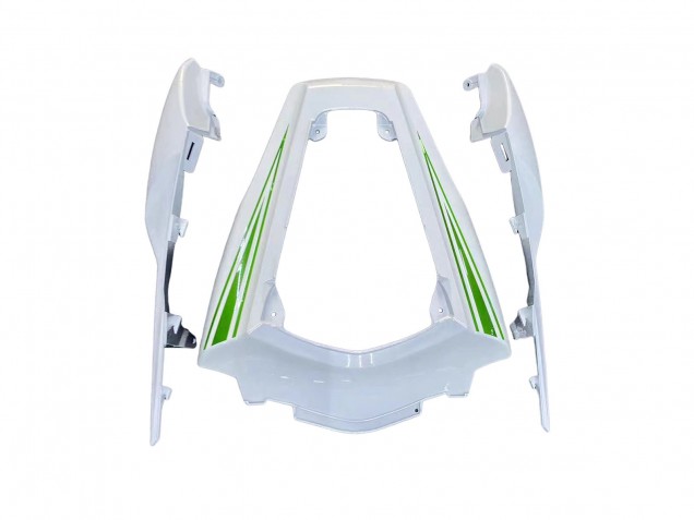 Carenagens Moto Kawasaki ZX10R 2011-2015 - Branco Verde Listra Preto Ninja