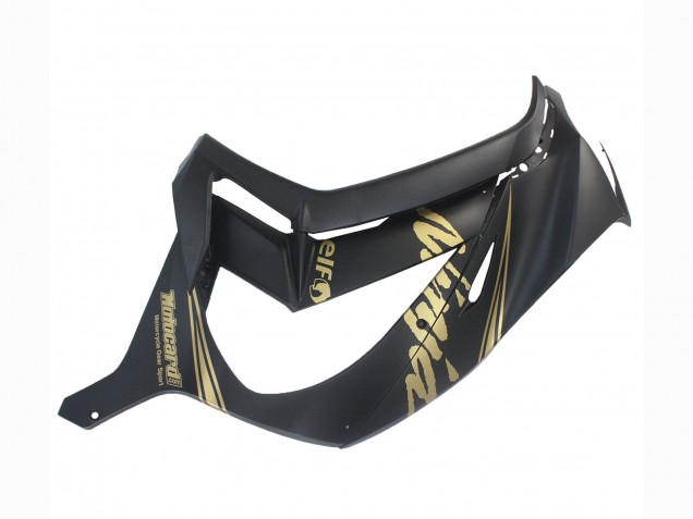 Carenagens Moto Kawasaki ZX10R 2011-2015 - Preto Fosco Ouro Neve Elf