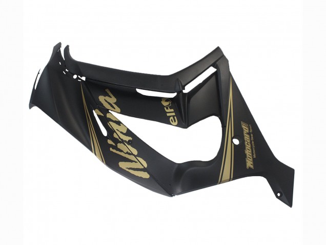 Carenagens Moto Kawasaki ZX10R 2011-2015 - Preto Fosco Ouro Neve Elf