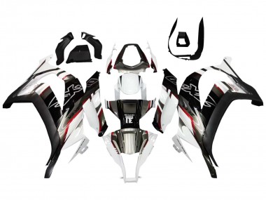 Carenagens Moto Kawasaki ZX10R 2011-2015 - Branco Preto Brilhante Preto Fosco Vermelho