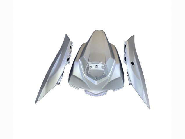 Carenagem Moto Kawasaki ZX10R 2016-2020 - Prata Verde Preto