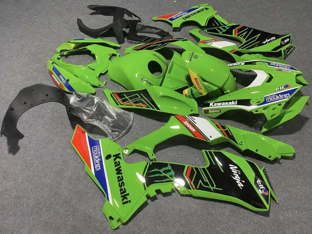 Carenagens Moto Kawasaki ZX10R 2021-2025 - Verde Branco Azul Preto Vermelho Showr Elf Mouldings Monstro