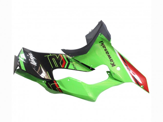 Carenagens Moto Kawasaki ZX10R 2021-2025 - Verde Preto Vermelho