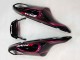 Carenagens Moto Kawasaki ZX14R ZZR1400 2006-2011 - Preto Brilhante Vermelho Rosa Chama