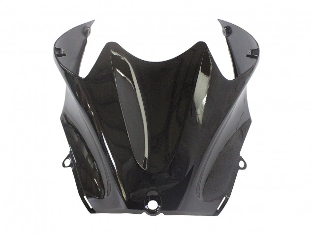 Kits Carenagem Moto Kawasaki ZX14R ZZR1400 2012-2024 - Verde Preto Brilhante