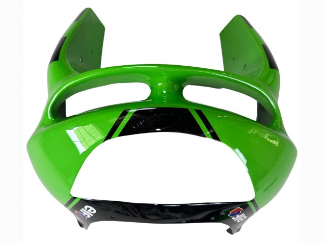 Carenagens Moto Kawasaki ZX6R 1998-1999 - Verde Preto Brilhante Elf Bridgestone