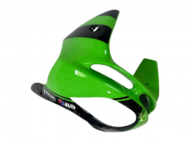 Carenagens Moto Kawasaki ZX6R 1998-1999 - Verde Preto Brilhante Elf Bridgestone