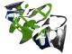 Carenagens Moto Kawasaki ZX6R 1998-1999 - Verde Branco Azul Prata Preto Brilhante