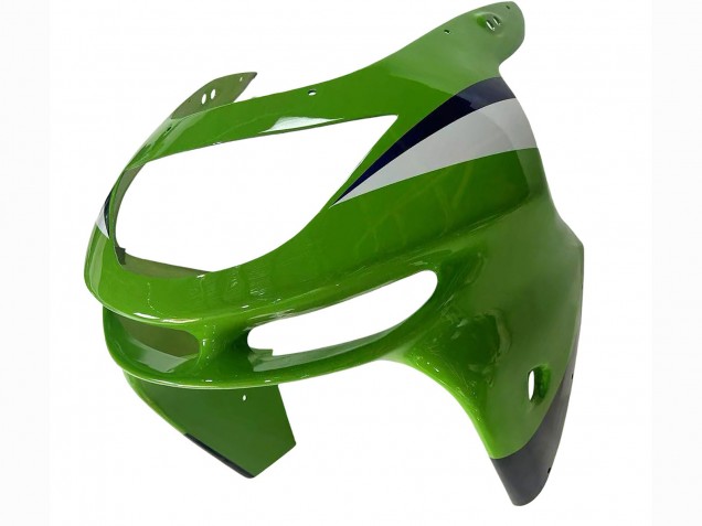 Carenagens Moto Kawasaki ZX6R 1998-1999 - Verde Branco Azul Prata Preto Brilhante