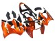 Carenagens Moto Kawasaki ZX6R 2000-2002 - Laranja Preto