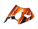 Carenagens Moto Kawasaki ZX6R 2000-2002 - Laranja Preto