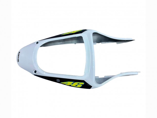 Carenagens Moto Kawasaki ZX6R 2000-2002 - Branco Vermelho Preto