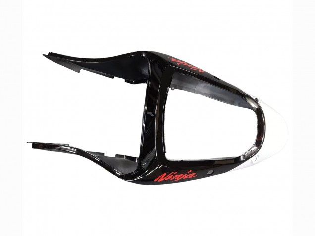 Carenagens Moto Kawasaki ZX6R 2000-2002 - Branco Preto Vermelho Monstro