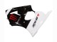 Carenagens Moto Kawasaki ZX6R 2000-2002 - Branco Preto Vermelho Monstro
