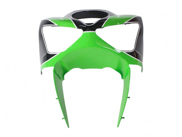 Carenagens Moto Kawasaki ZX6R 2003-2004 - Verde Branco Preto