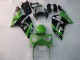 Carenagens Moto Kawasaki ZX6R 2003-2004 - Verde Preto Elf Bridgestone