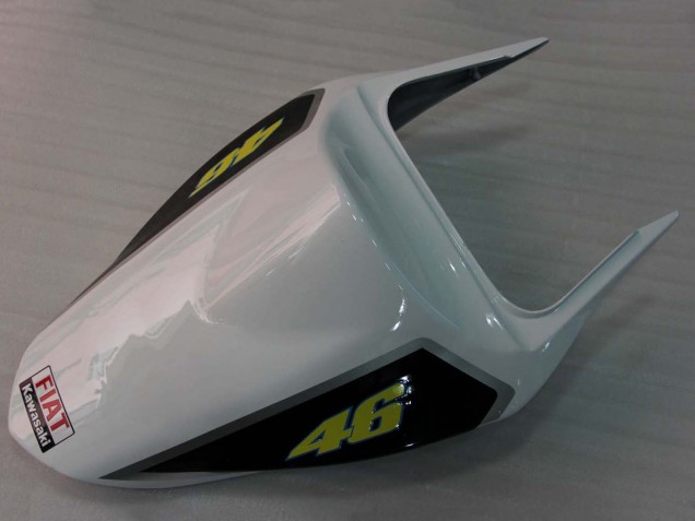 Carenagens Moto Kawasaki ZX6R 2003-2004 - Branco Azul Vermelho Fiat