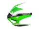 Carenagens Moto Kawasaki ZX6R 2005-2006 - Verde Vermelho Preto Elf 66