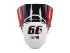 Carenagens Moto Kawasaki ZX6R 2005-2006 - Verde Vermelho Preto Elf 66