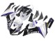 Carenagens Moto Kawasaki ZX6R 2005-2006 - Branco Roxo Preto Rizoma Playboy DENSO