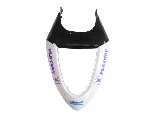 Carenagens Moto Kawasaki ZX6R 2005-2006 - Branco Roxo Preto Rizoma Playboy DENSO