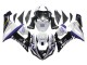 Carenagens Moto Kawasaki ZX6R 2005-2006 - Branco Roxo Preto Rizoma Playboy DENSO